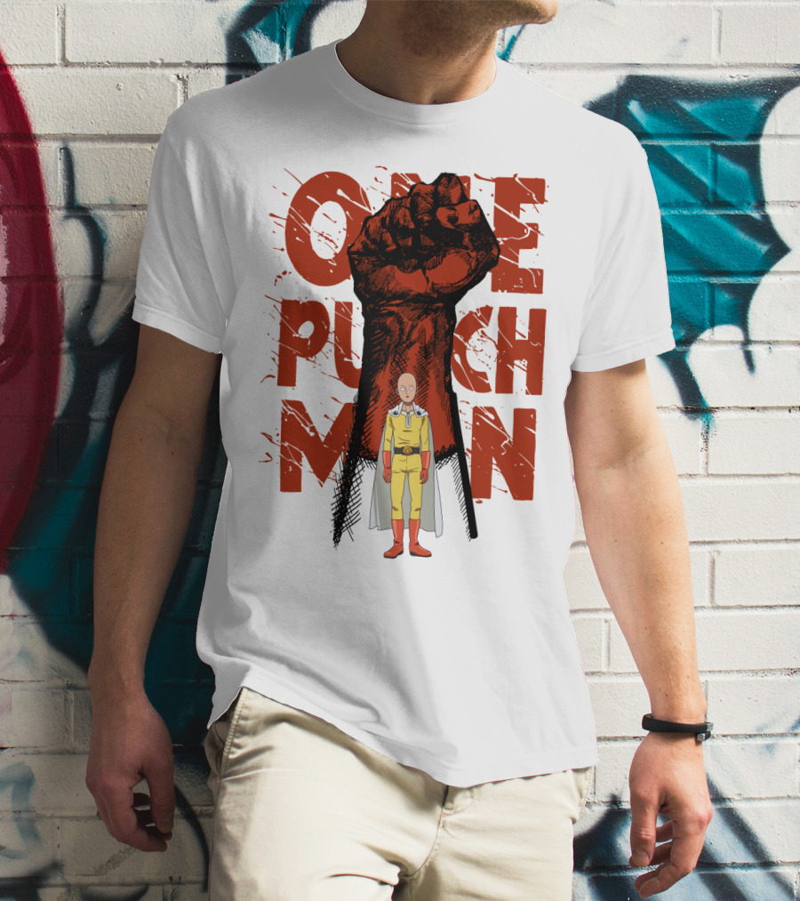 One Punch Man Saitama Hero Fist Power T-Shirt