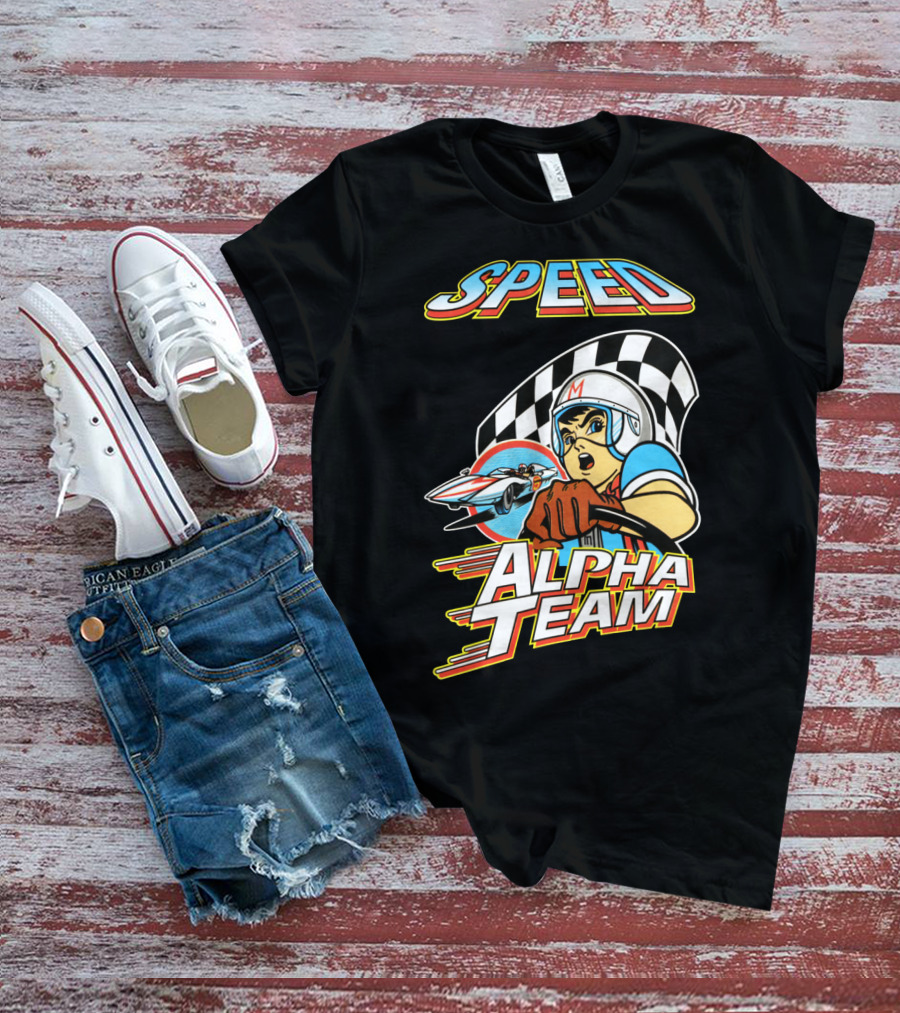 Speed Racer Alpha Team Dynamic Racing Adventure T-Shirt