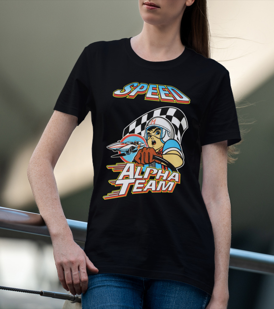 Speed Racer Alpha Team Dynamic Racing Adventure T-Shirt