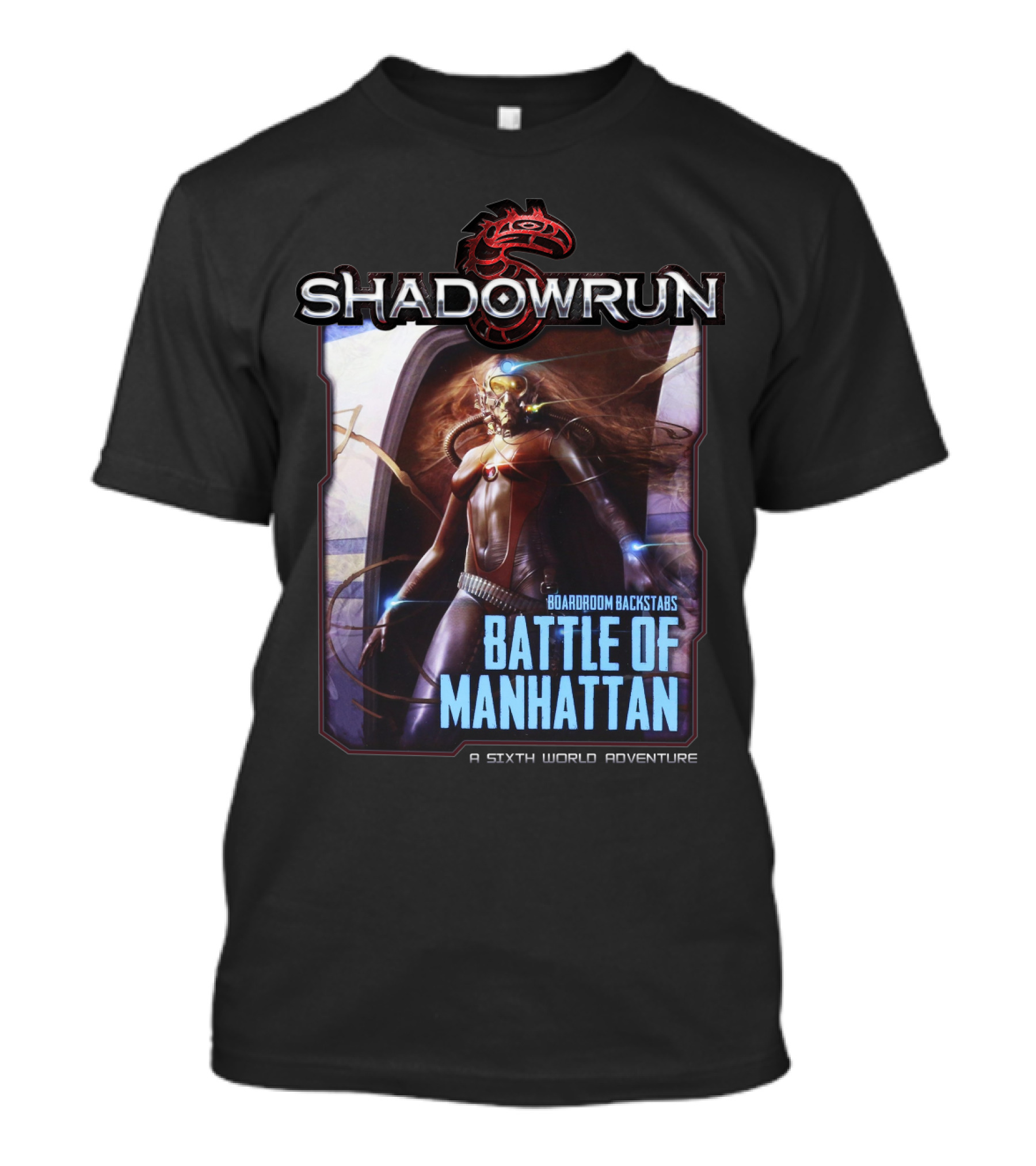 Shadowrun Boardroom Backstabs Battle Of Manhattan A Sixth World Adventure T-Shirt