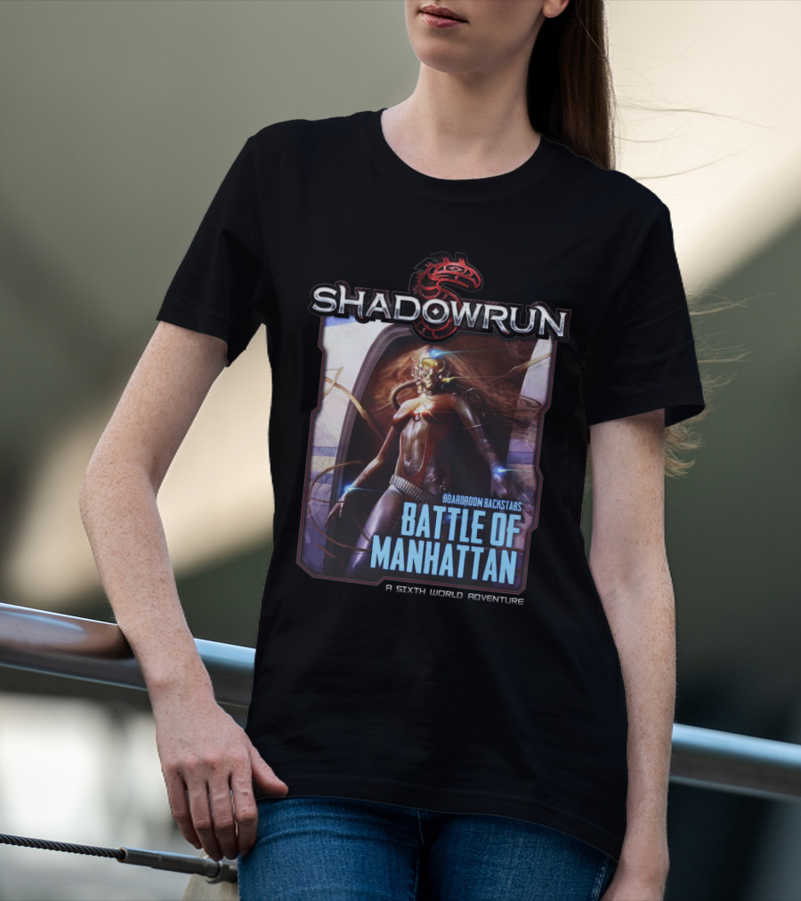 Shadowrun Boardroom Backstabs Battle Of Manhattan A Sixth World Adventure T-Shirt