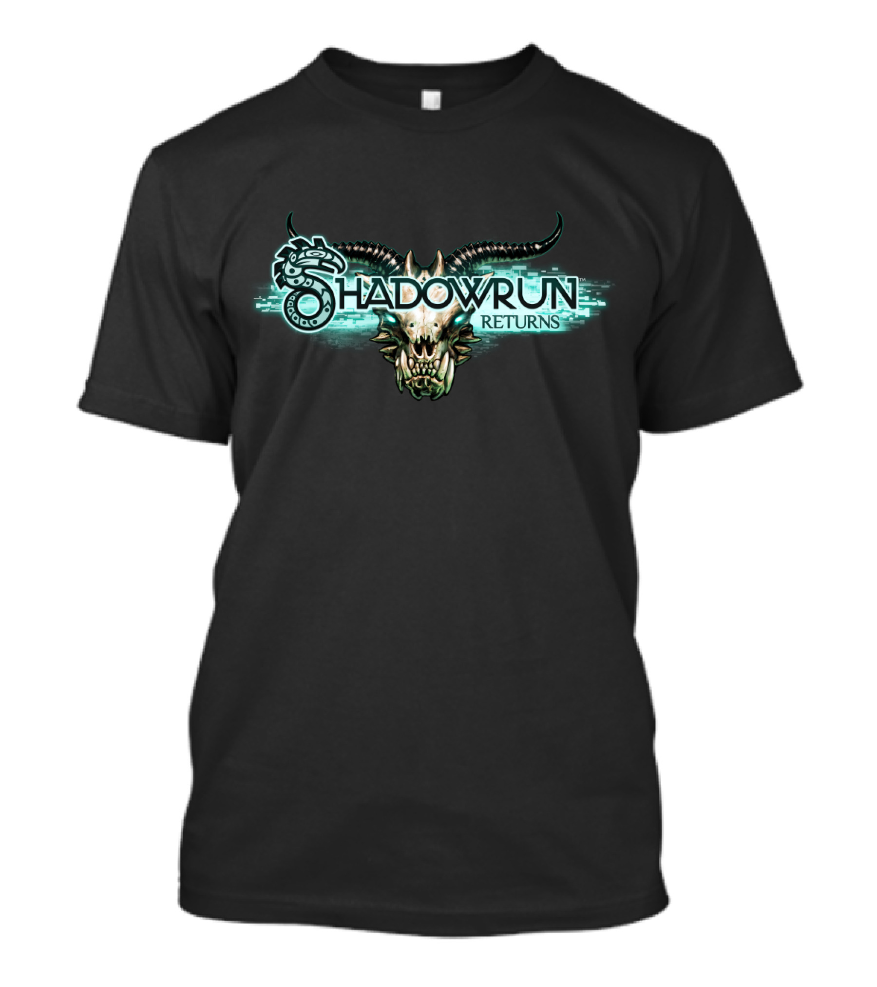 Shadowrun Returns Dragon Skull T-Shirt