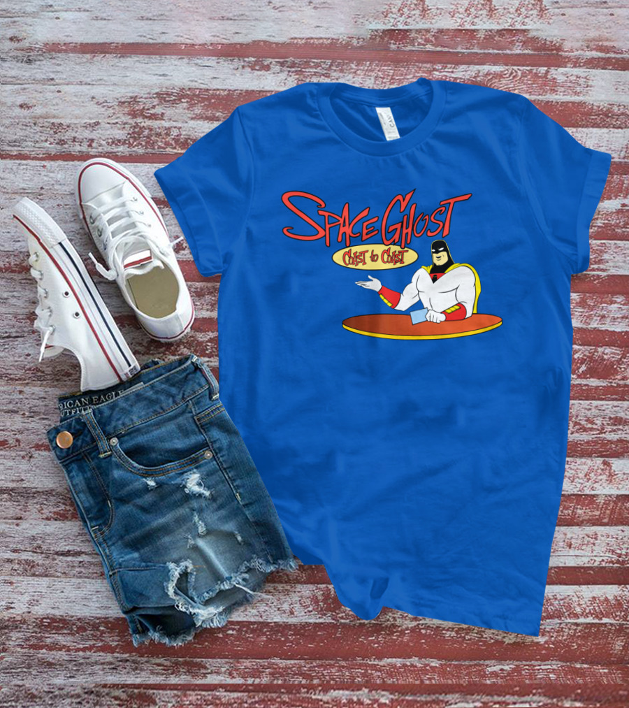 Space Ghost Coast To Coast Talk Show Cartoon Host T-Shirt