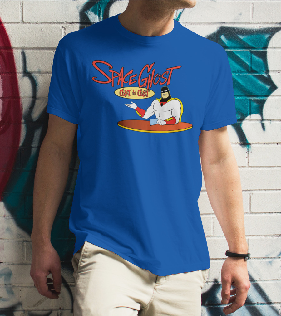 Space Ghost Coast To Coast Talk Show Cartoon Host T-Shirt