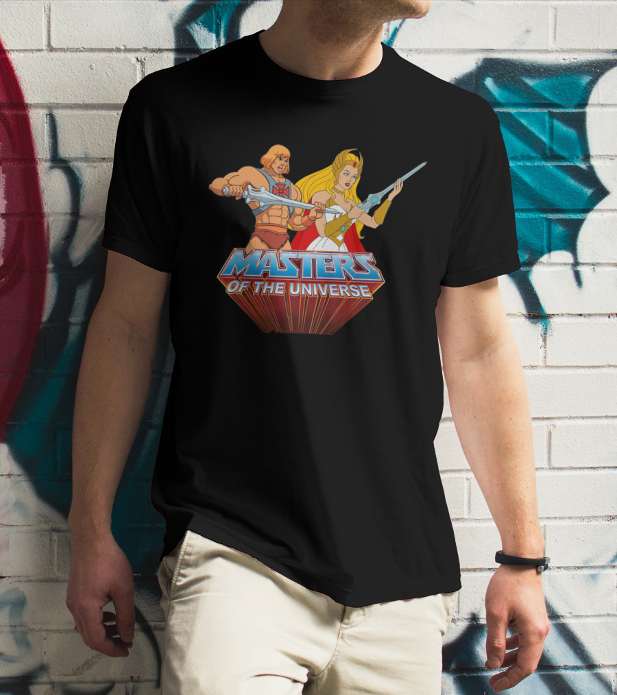 Masters Of The Universe He-Man And She-Ra T-Shirt
