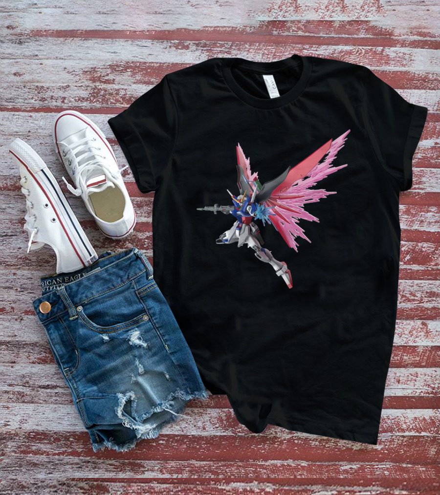 Gundam Destiny Strike Freedom Mobile Suit T-Shirt