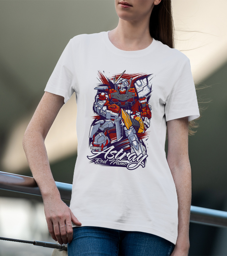 Astray Red Frame Snapfit Robot Warrior T-Shirt
