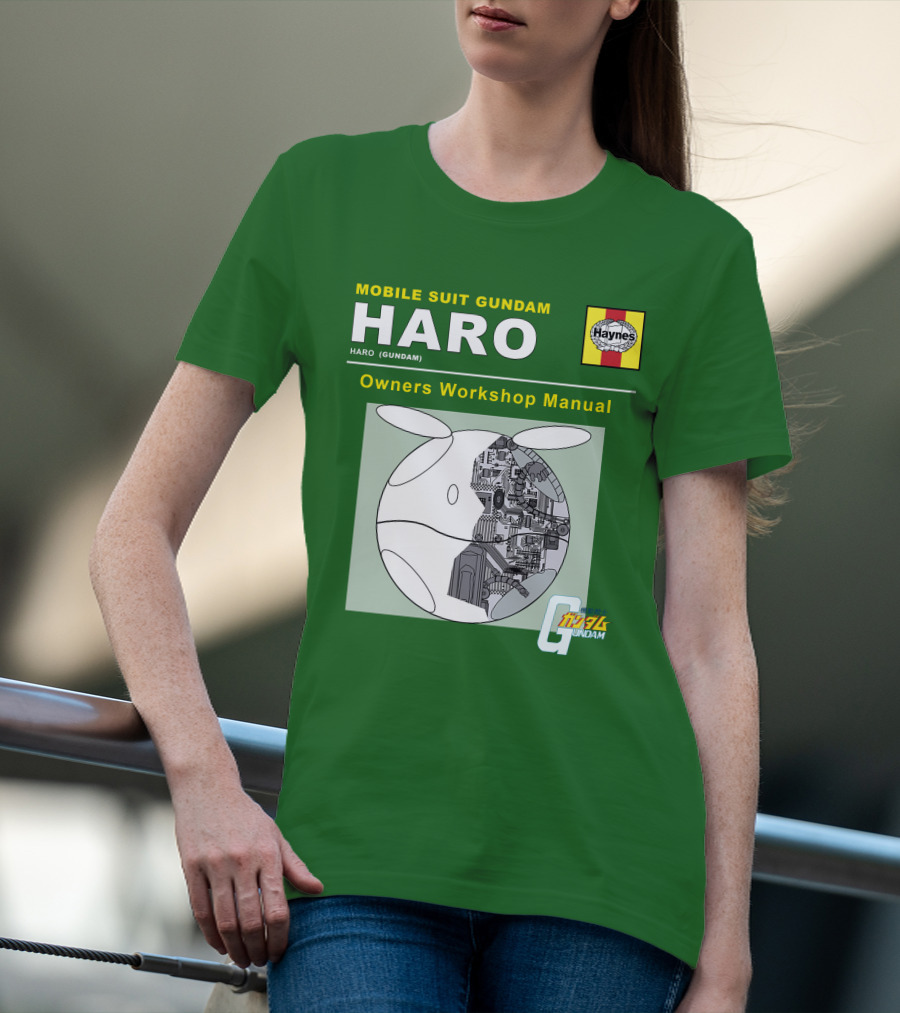 MOBILE SUIT GUNDAM HARO Owners Workshop Manual Haynes GUNDAM T-Shirt