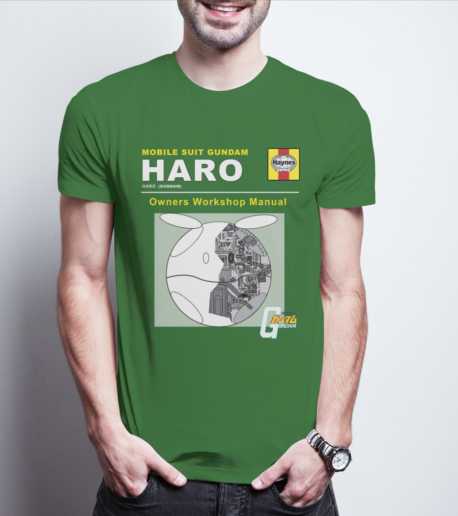 MOBILE SUIT GUNDAM HARO Owners Workshop Manual Haynes GUNDAM T-Shirt