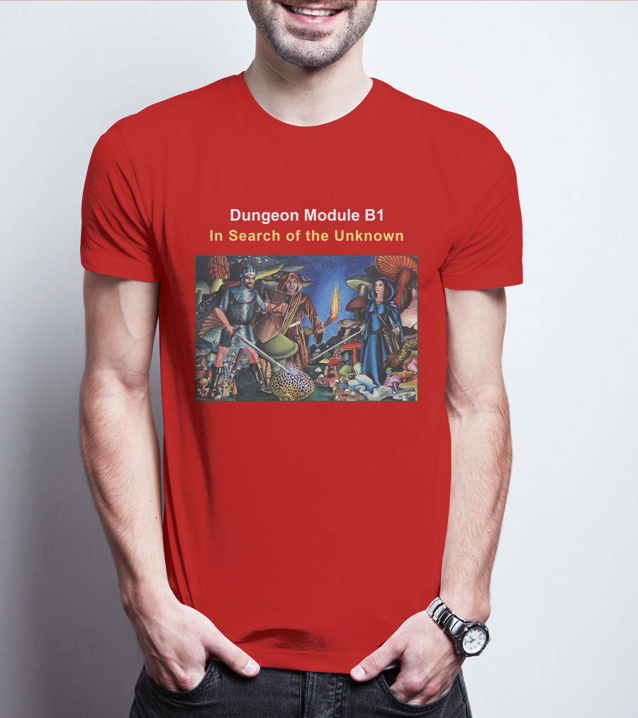 Dungeon Module B1 In Search Of The Unknown DND ISU T-Shirt