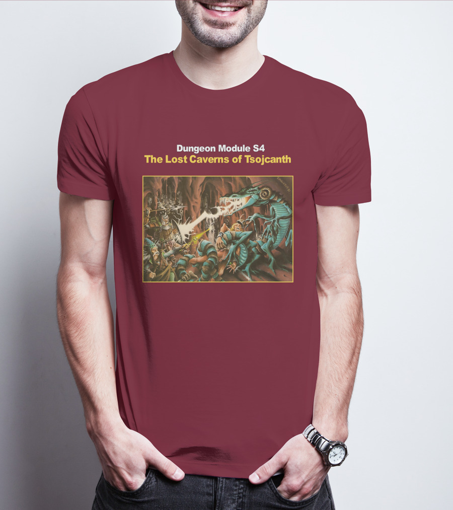 Dungeon Module S4 The Lost Caverns Of Tsojcanth T-Shirt