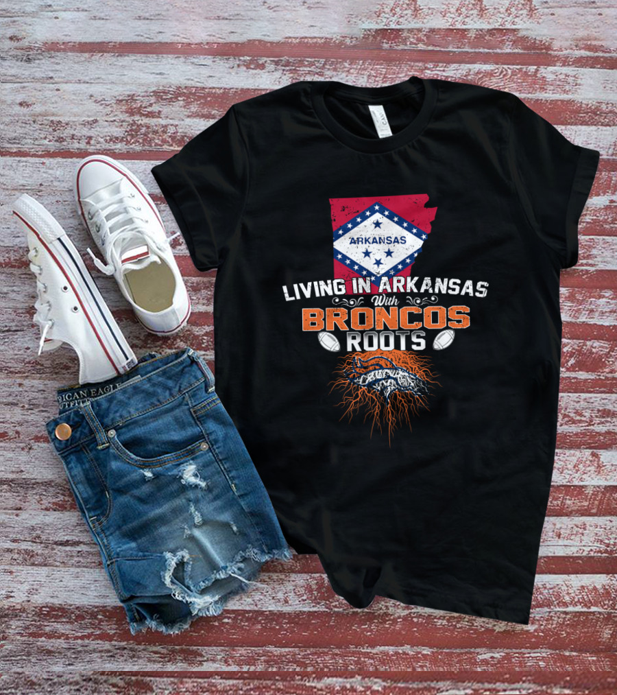 Arkansas Life With Broncos Football Heritage T-Shirt