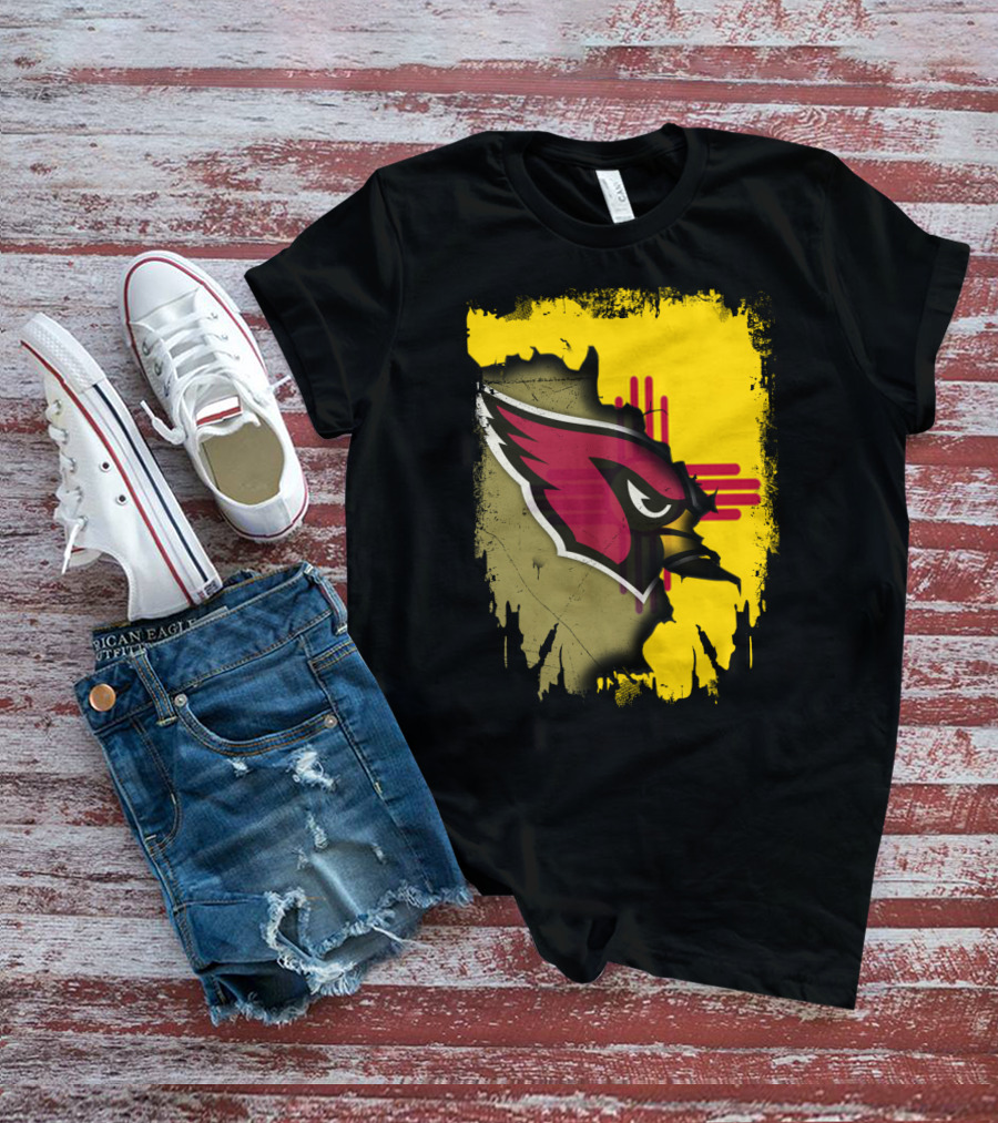 Together New Mexico Flag With Cardinals T-Shirt