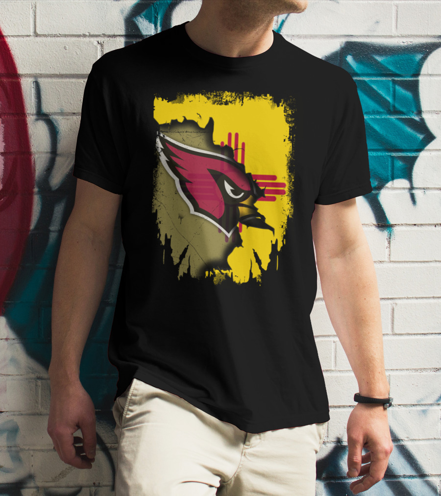 Together New Mexico Flag With Cardinals T-Shirt