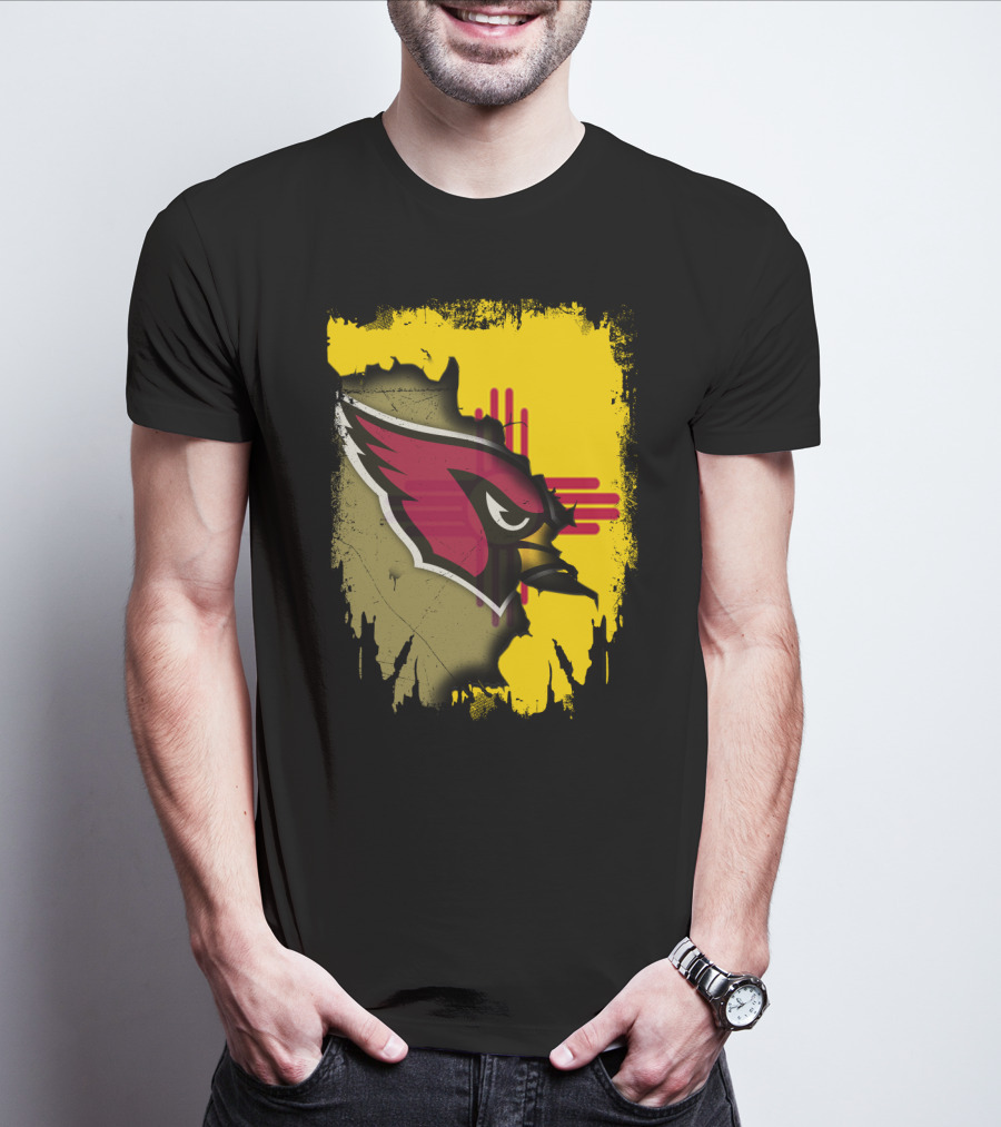 Together New Mexico Flag With Cardinals T-Shirt
