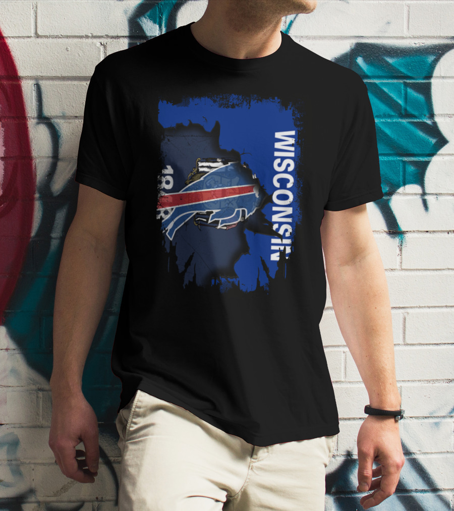 Wisconsin Together With Bills 1876 T-Shirt