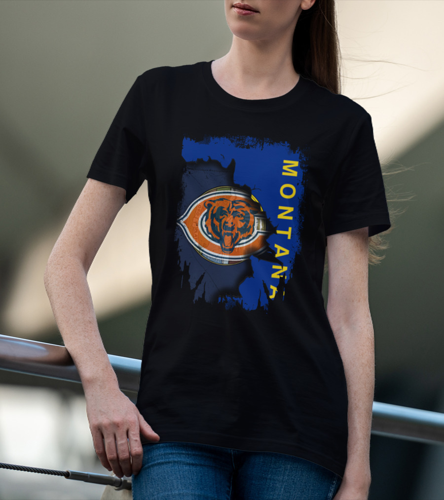 Montana Bears Iconic Emblem Together T-Shirt