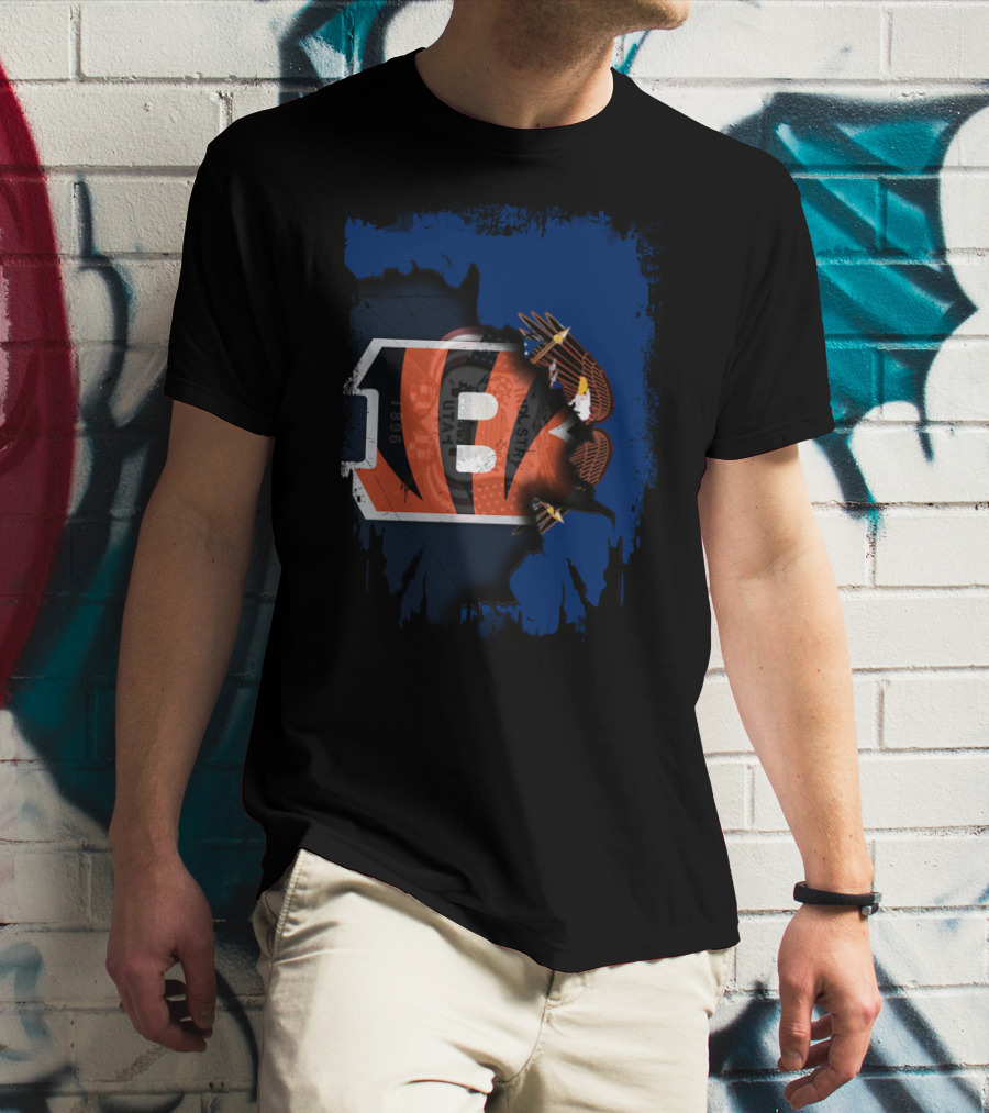Utah Bengals Collaboration With American Eagle And Football Element T-Shirt