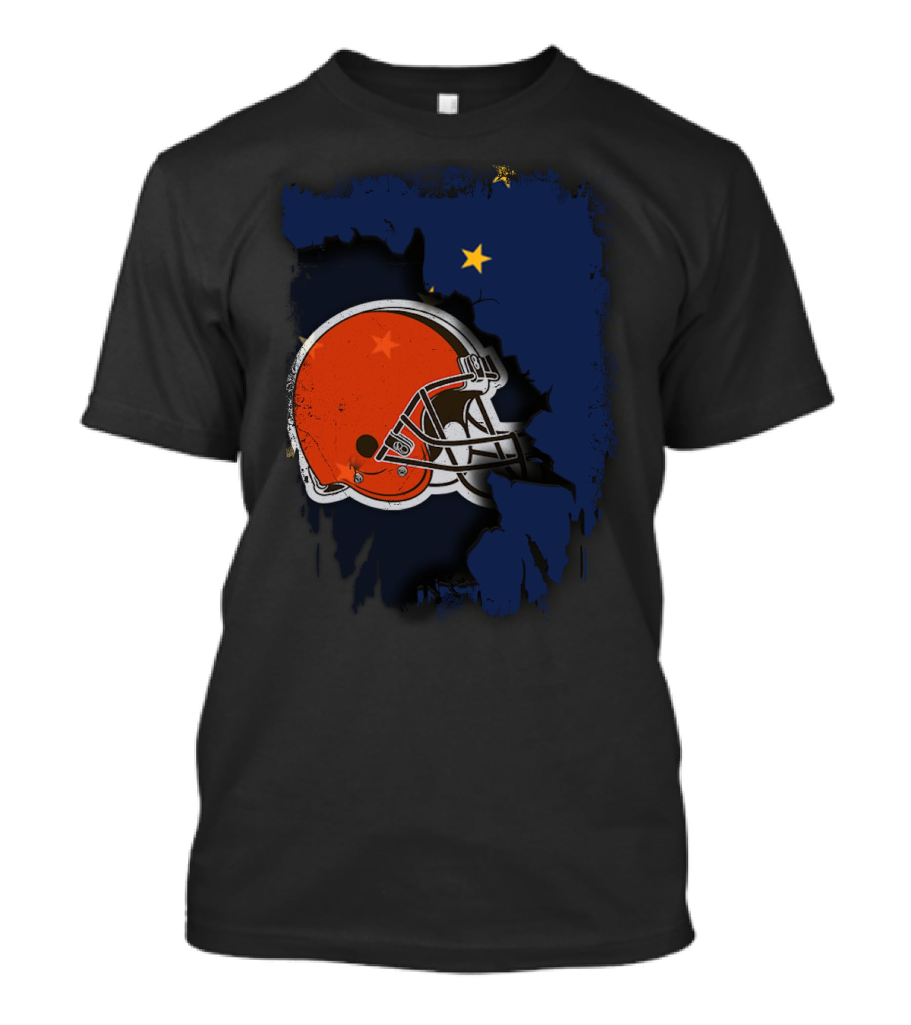 Alaska Browns Helmet Together T-Shirt