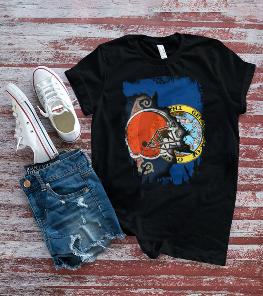 Together Idaho Browns Helmet And Seal T-Shirt