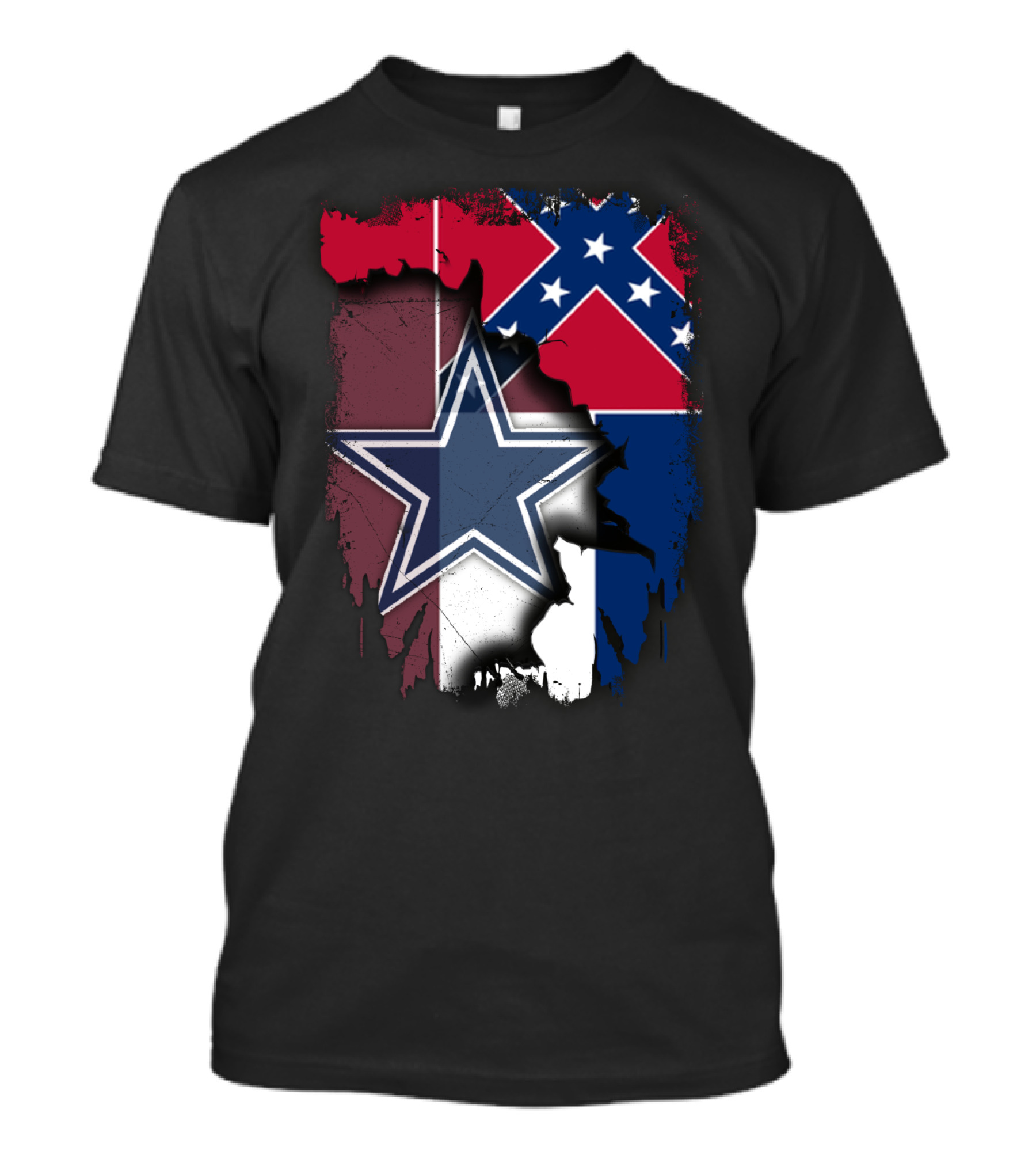Together Mississippi Southern Cowboys Fusion T-Shirt