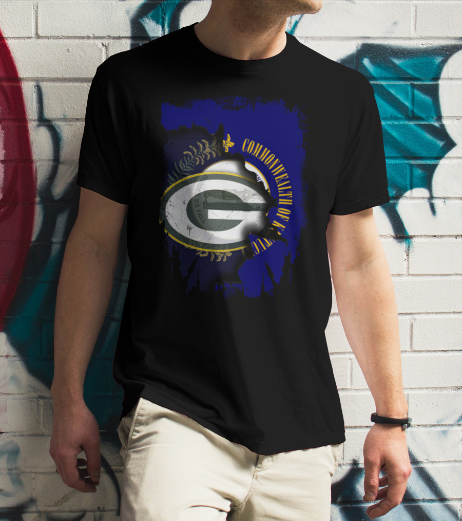 Commonwealth Of Kentucky Green Bay Packers T-Shirt