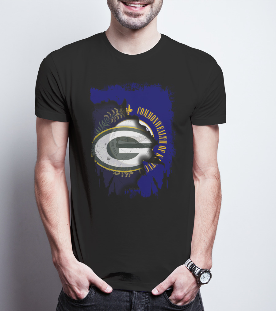 Commonwealth Of Kentucky Green Bay Packers T-Shirt