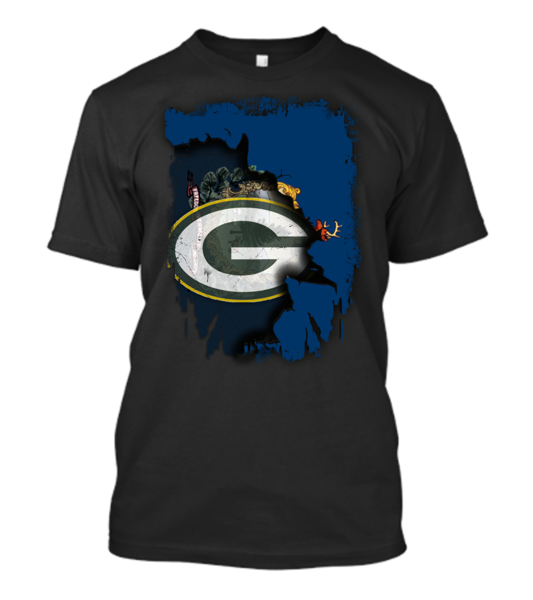Together Vermont Green Bay Packers T-Shirt