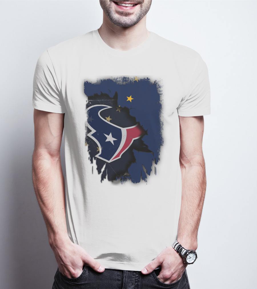 Alaska And Houston Texans Unity T-Shirt