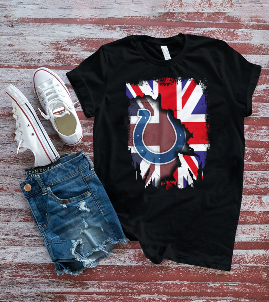 Together United Kingdom Colts Union Jack Horseshoe T-Shirt