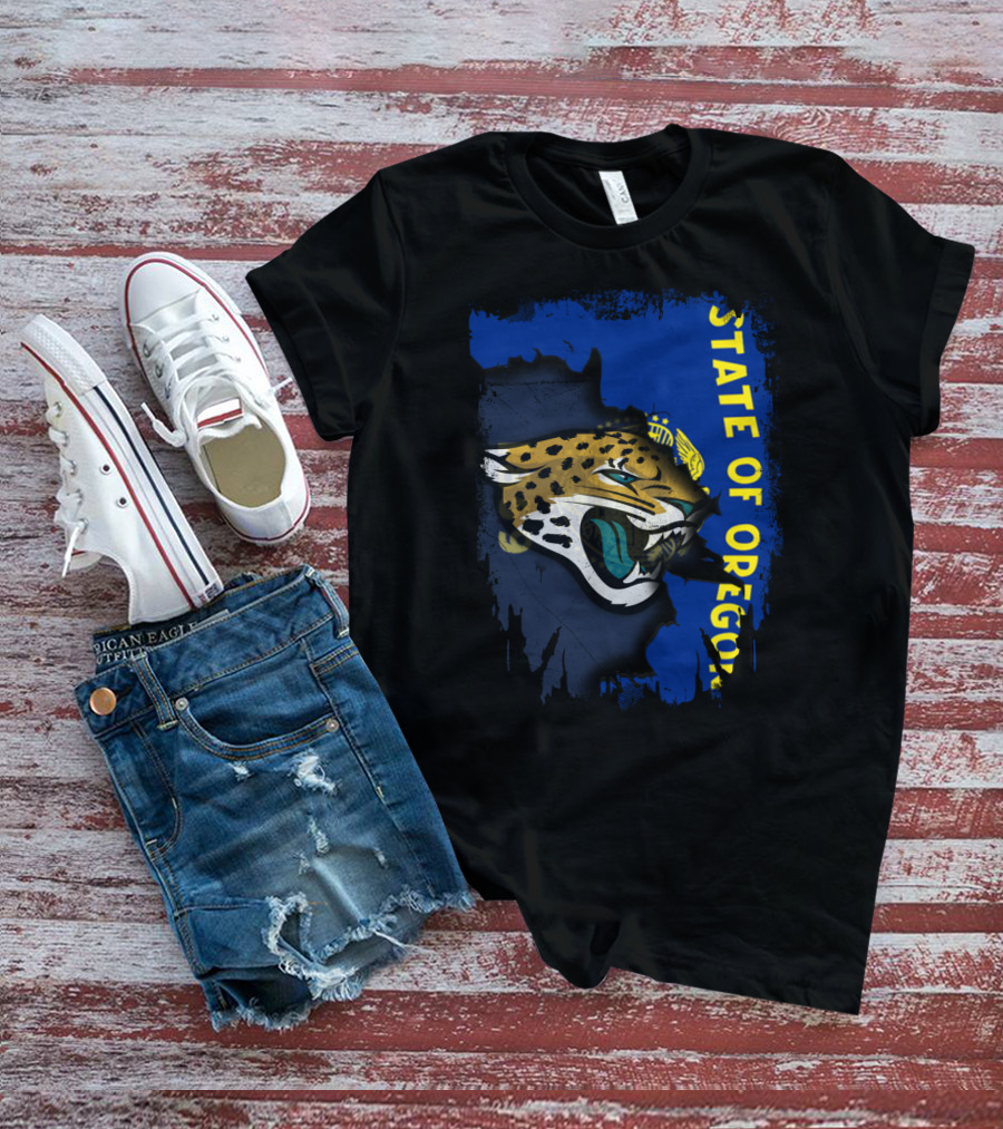 STATE OF OREGON Jaguars T-Shirt