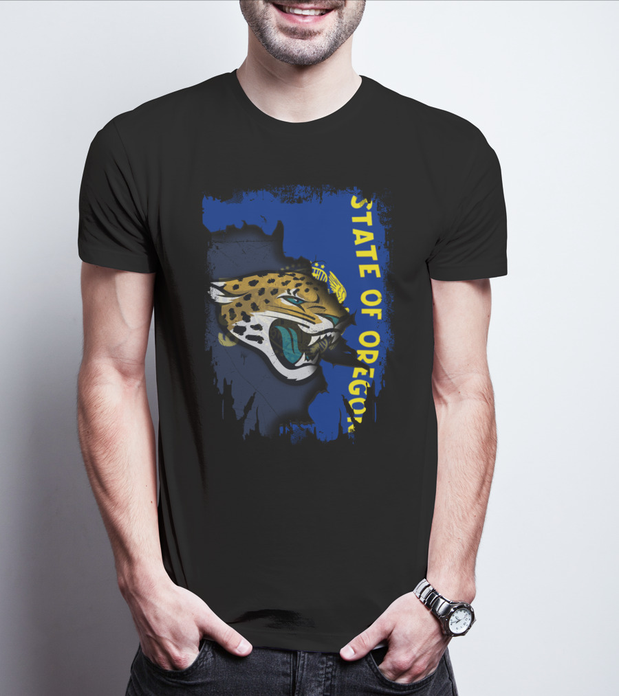 STATE OF OREGON Jaguars T-Shirt