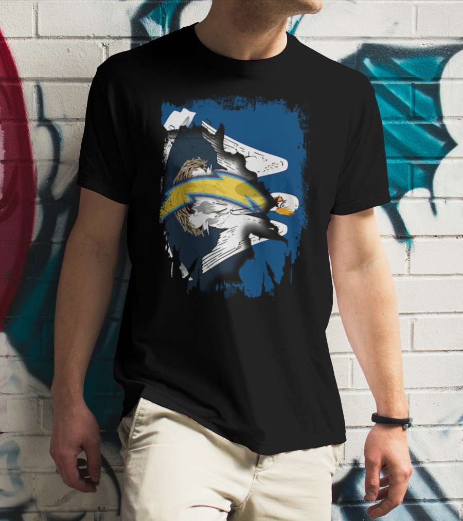 Together Louisiana Eagles Chargers Fusion T-Shirt