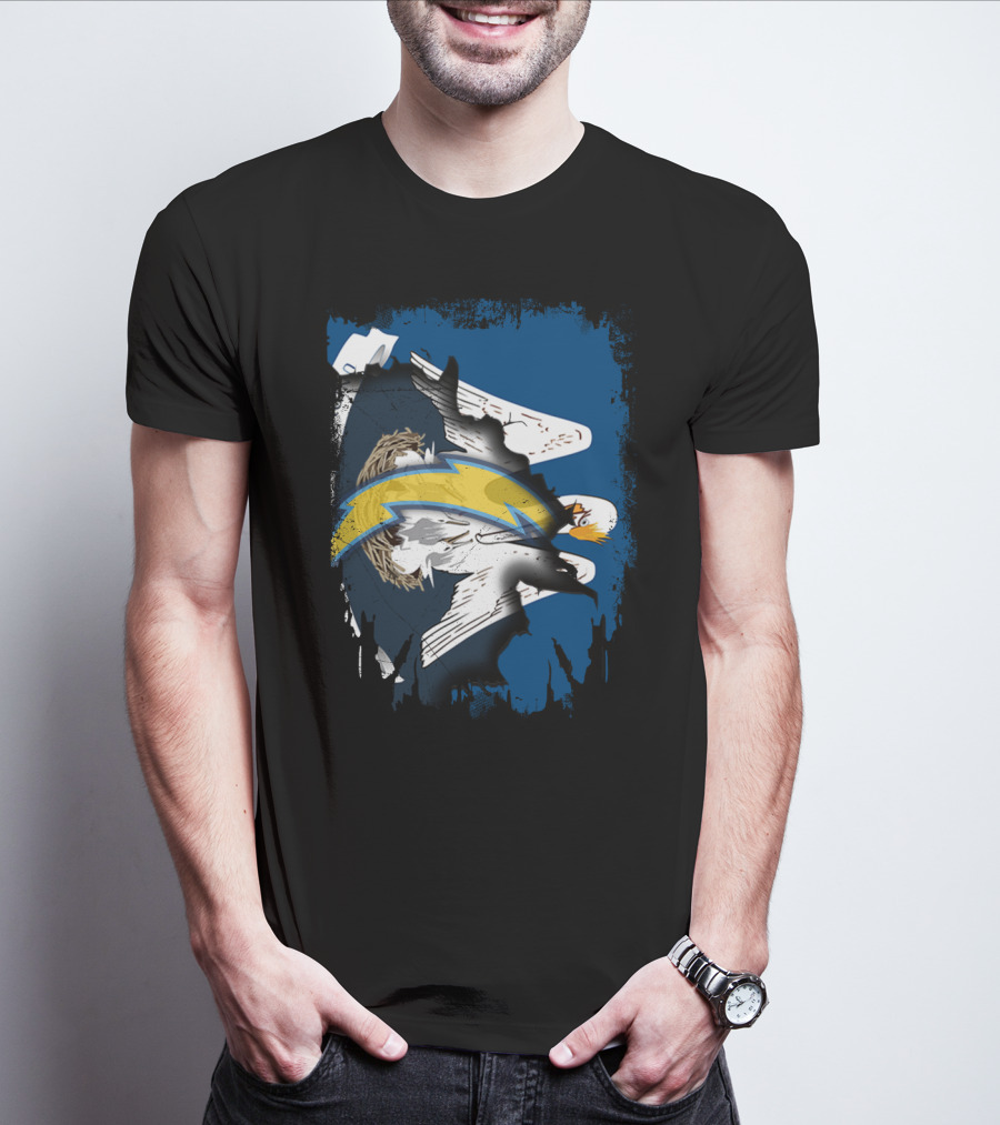 Together Louisiana Eagles Chargers Fusion T-Shirt