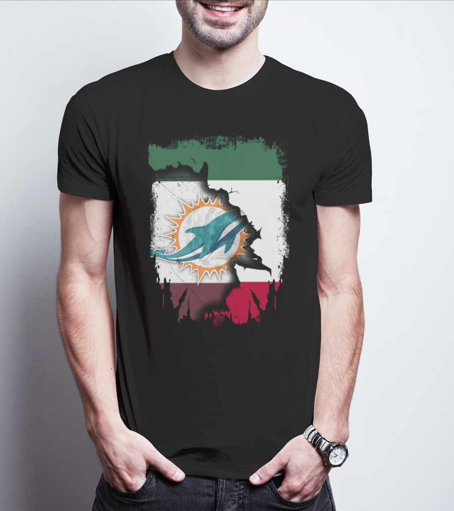 Mexico Dolphins Unity Emblem T-Shirt