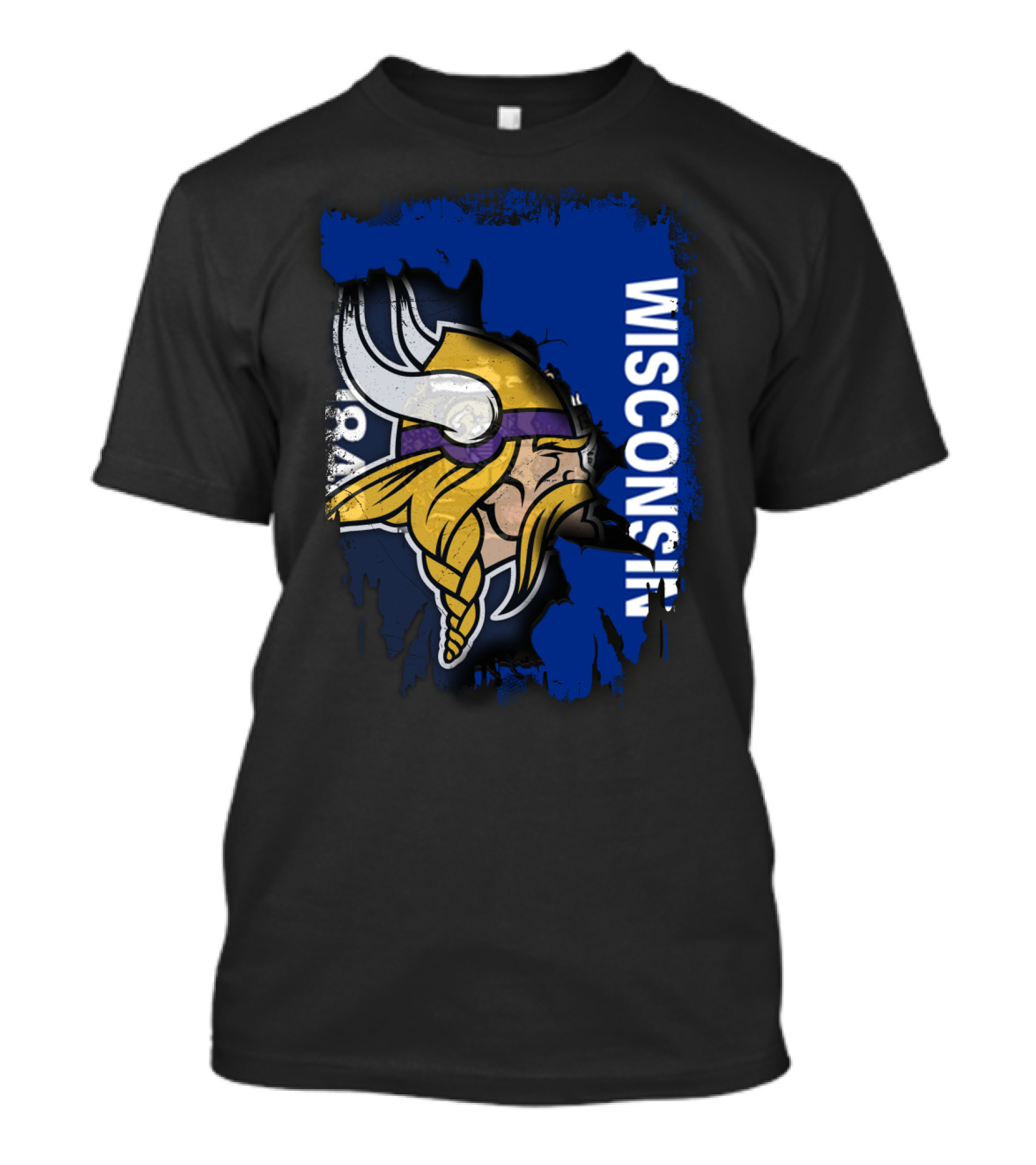 Together Wisconsin Vikings Team Spirit T-Shirt