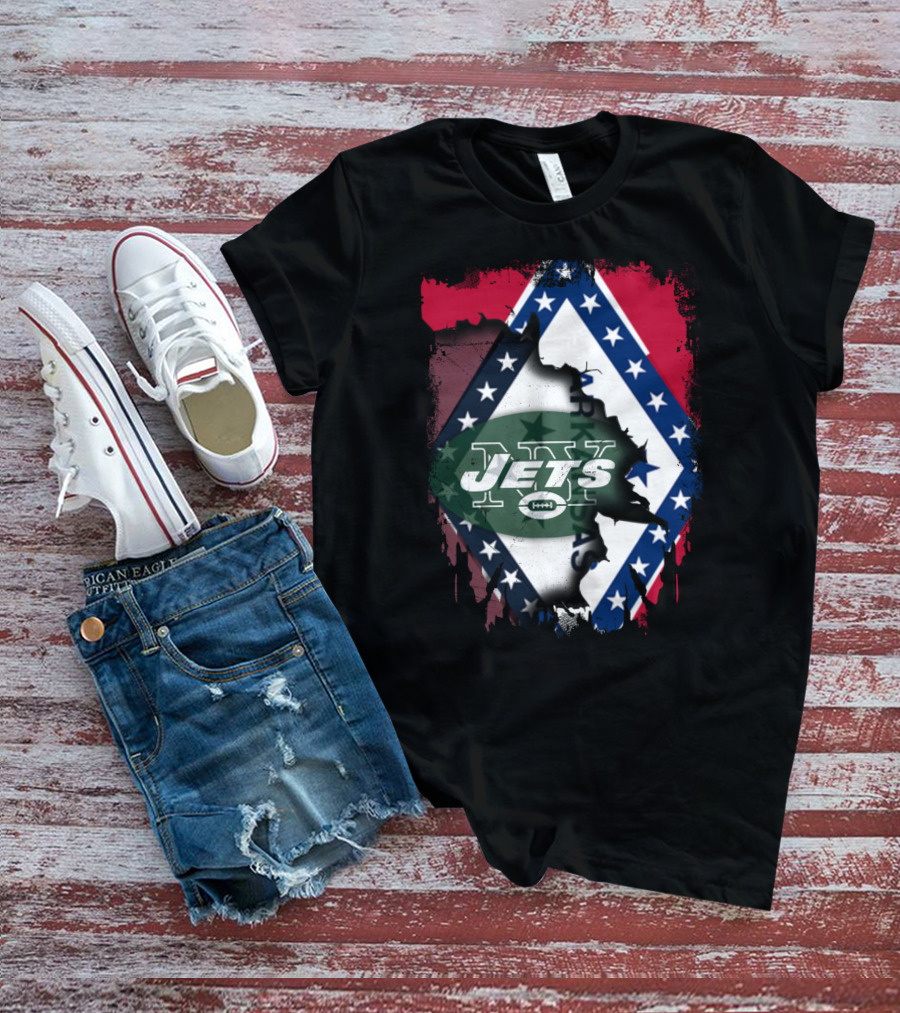 Together Arkansas With Jets And Flag T-Shirt