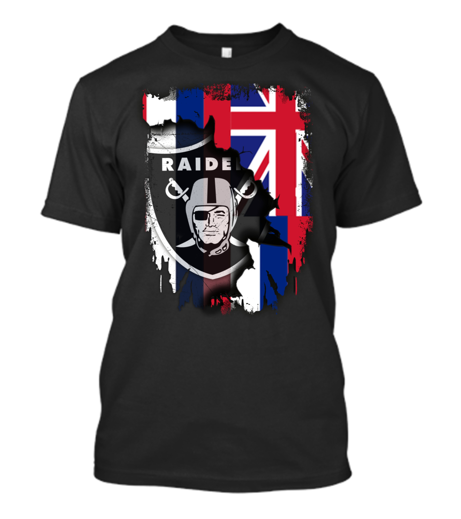 Together Raiders Hawaii Union Flag Fusion T-Shirt
