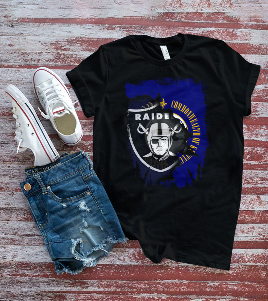 Commonwealth Of Kentucky Raiders Shield T-Shirt
