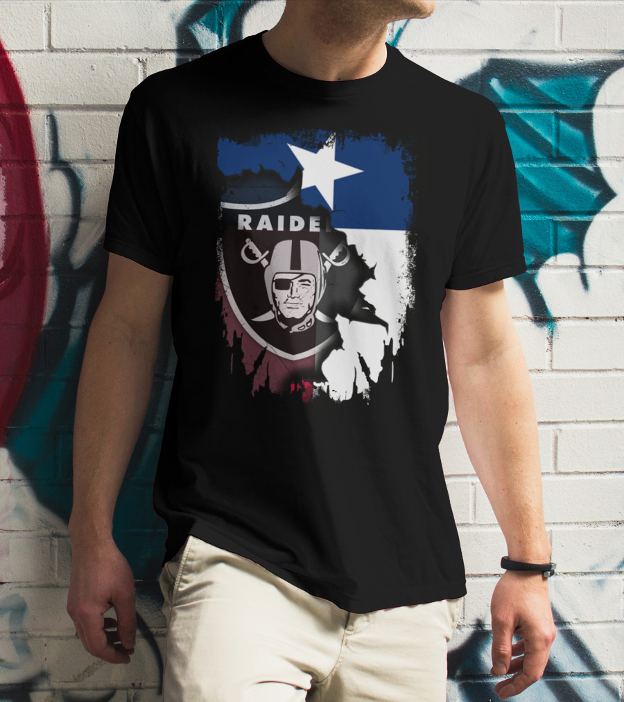 Together Texas Raiders Logo Fusion T-Shirt