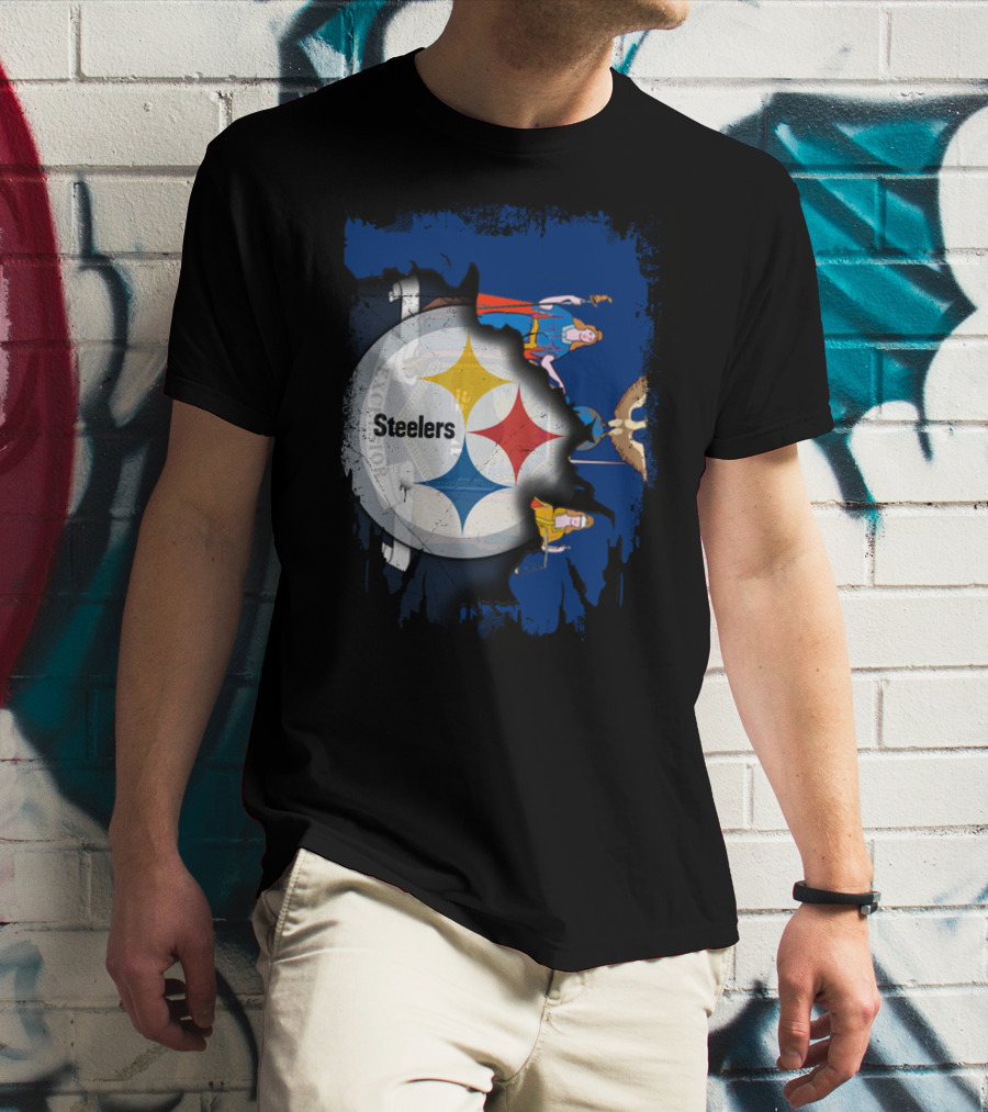 New York Steelers Emblem Fusion T-Shirt