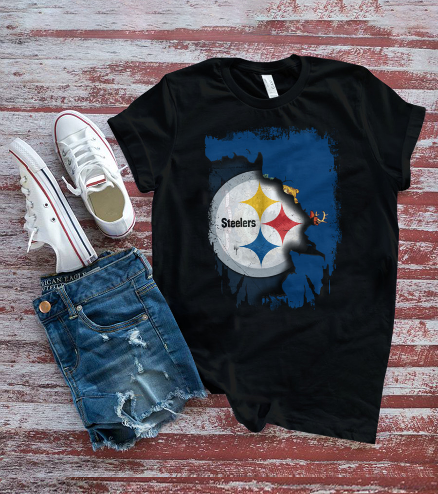 Together Vermont Steelers Logo Fusion T-Shirt