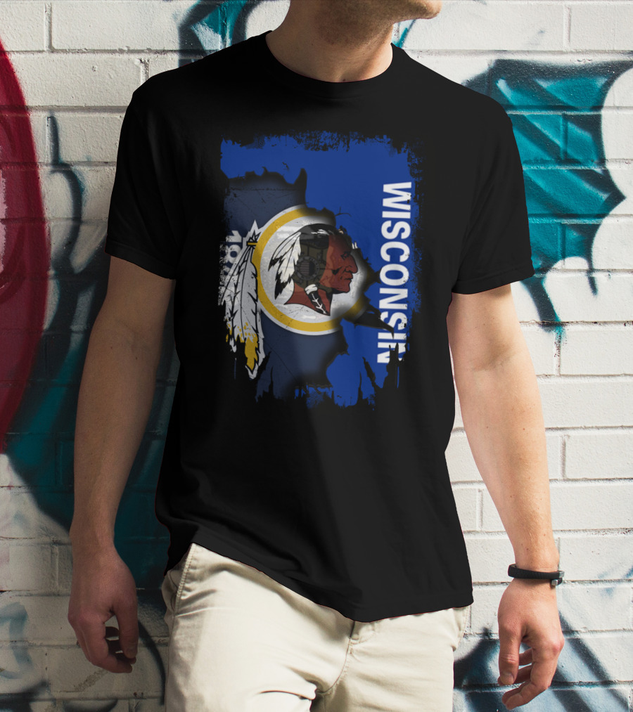 Wisconsin Redskins Together 1980 T-Shirt