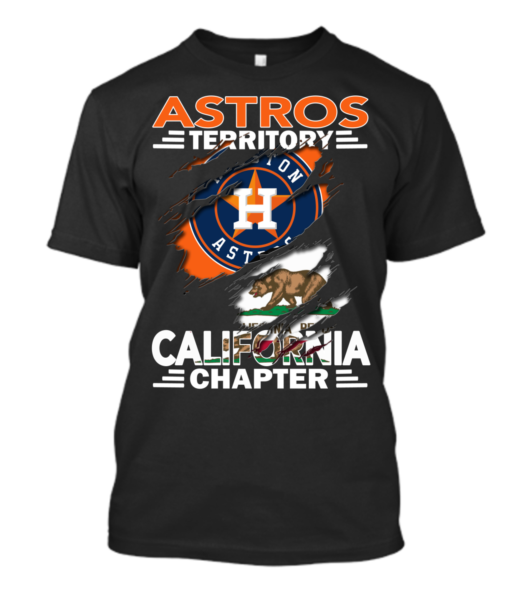 Astros Territory Houston California Chapter T-Shirt