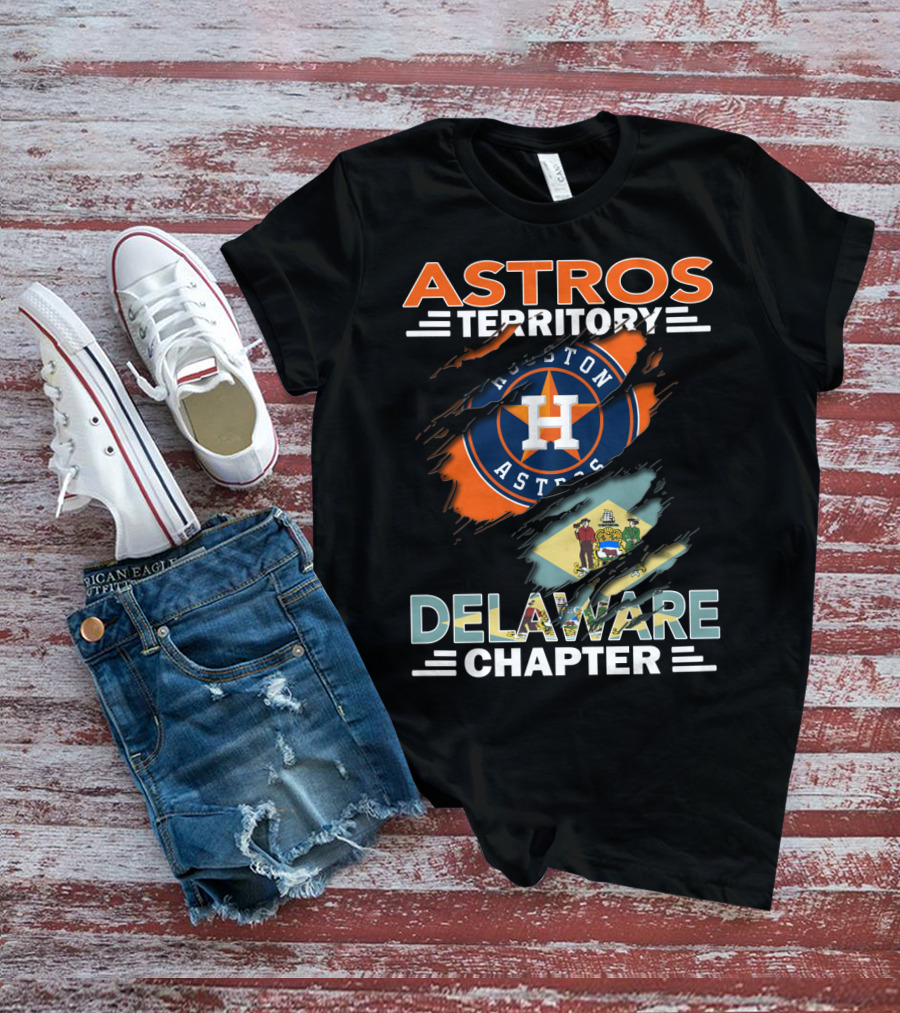 Astros Territory Houston Astros Delaware Chapter T-Shirt