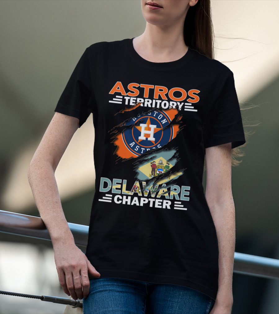 Astros Territory Houston Astros Delaware Chapter T-Shirt