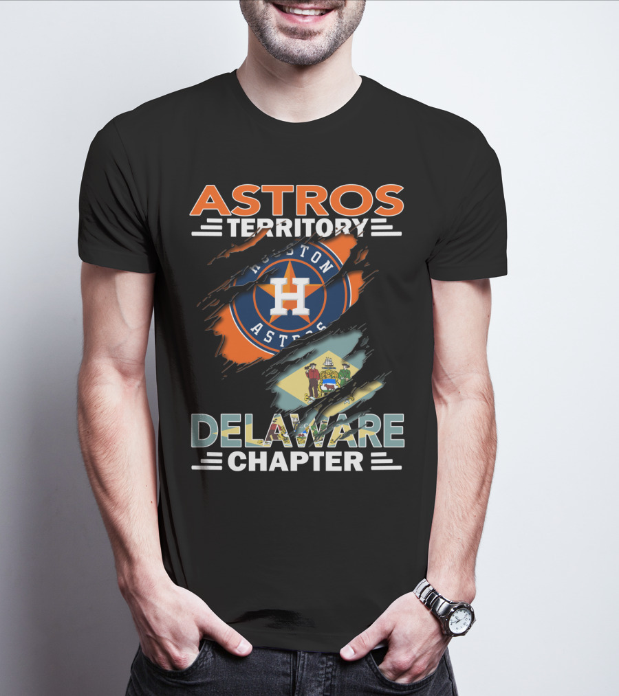 Astros Territory Houston Astros Delaware Chapter T-Shirt