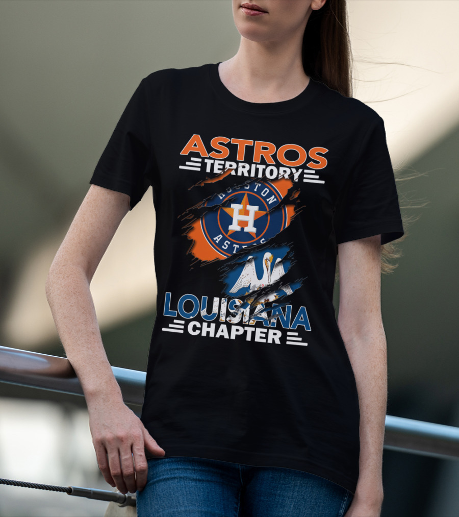 ASTROS TERRITORY HOUSTON ASTROS LOUISIANA CHAPTER T-Shirt