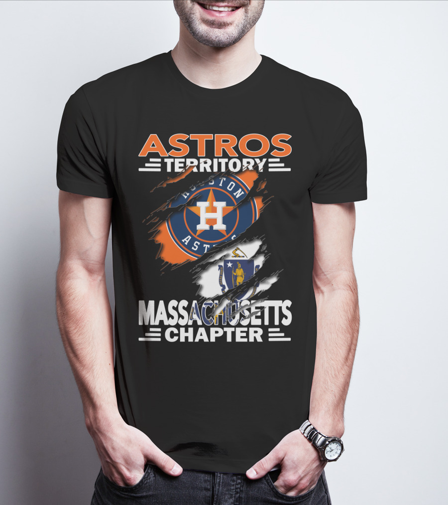 Astros Territory Houston Astros Massachusetts Chapter T-Shirt