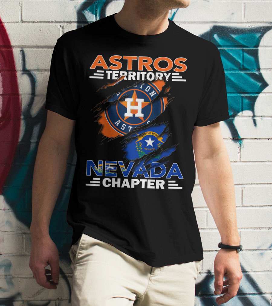Astros Territory Houston Nevada Chapter Battle Born T-Shirt